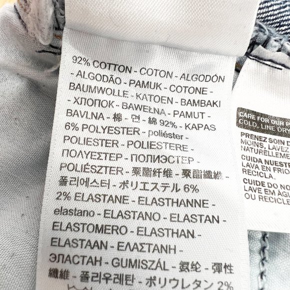 Levi's 721 High Rise Skinny Distressed Ripped Knee Slim Ankle Denim Jeans - 30 - Picture 8 of 12